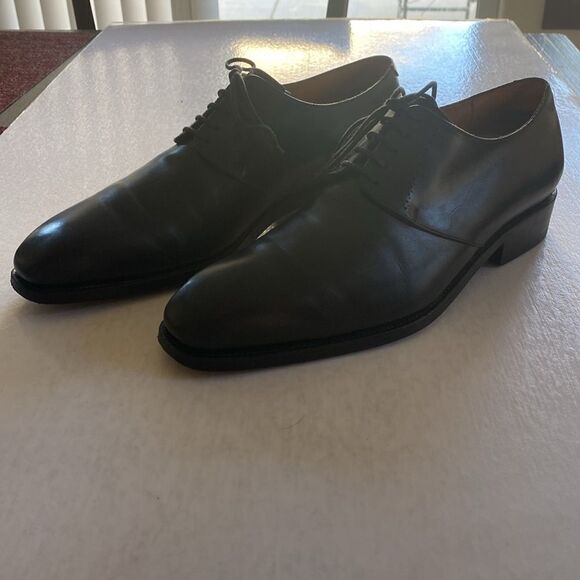 JM Weston Men’s Black Leather Derbys Size 7 UK or about Size 8 US.Made in France - Picture 3 of 14